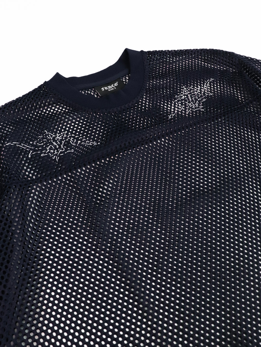 Aura Mesh Tee Navy