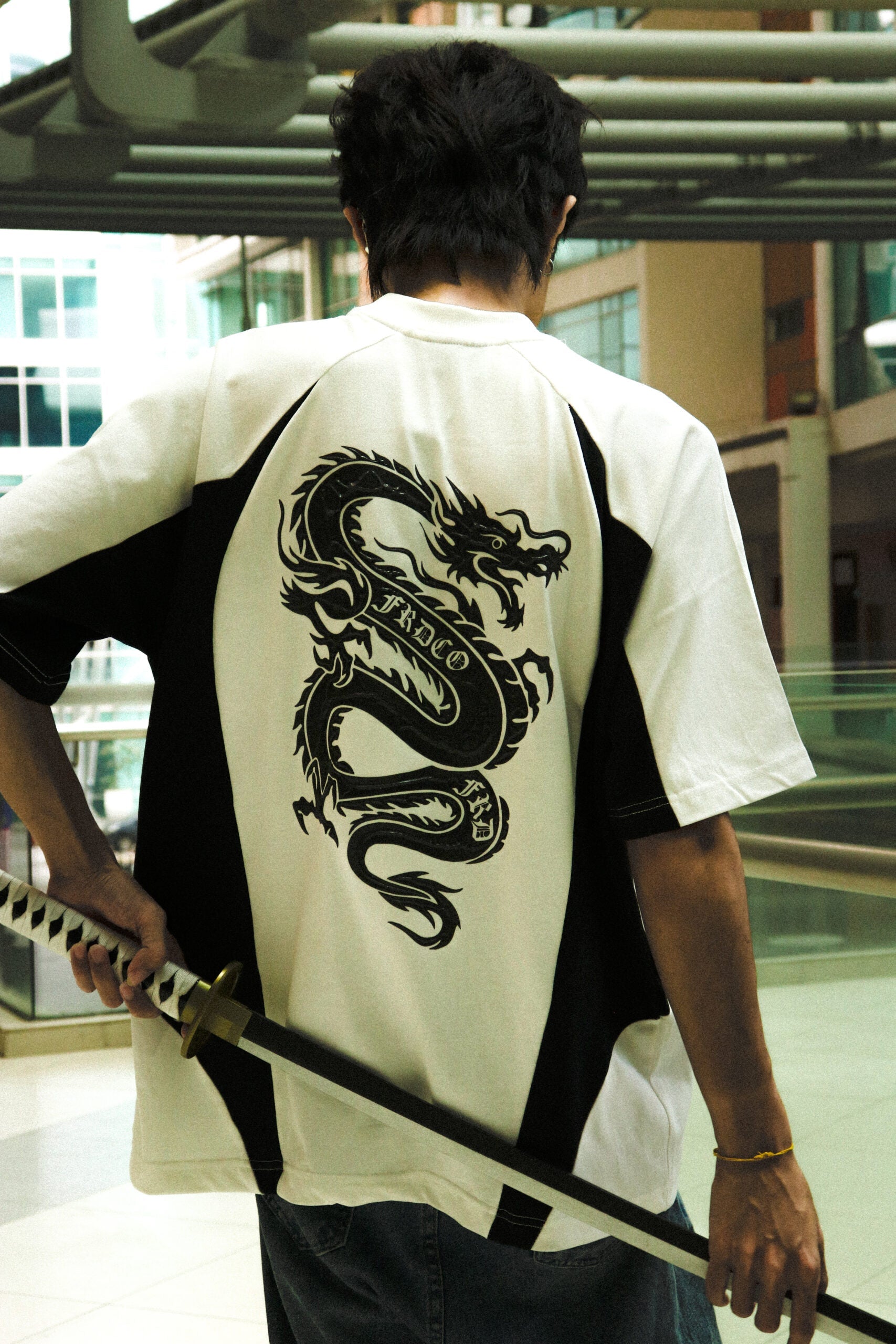 White Dragon CNS Tee White