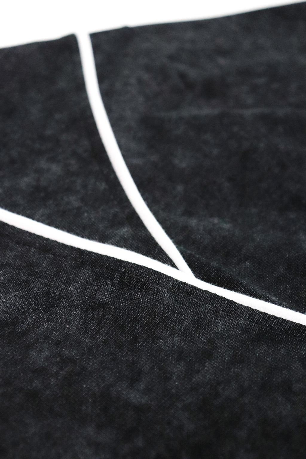 Stoned Snake Bone Washed Tee Black