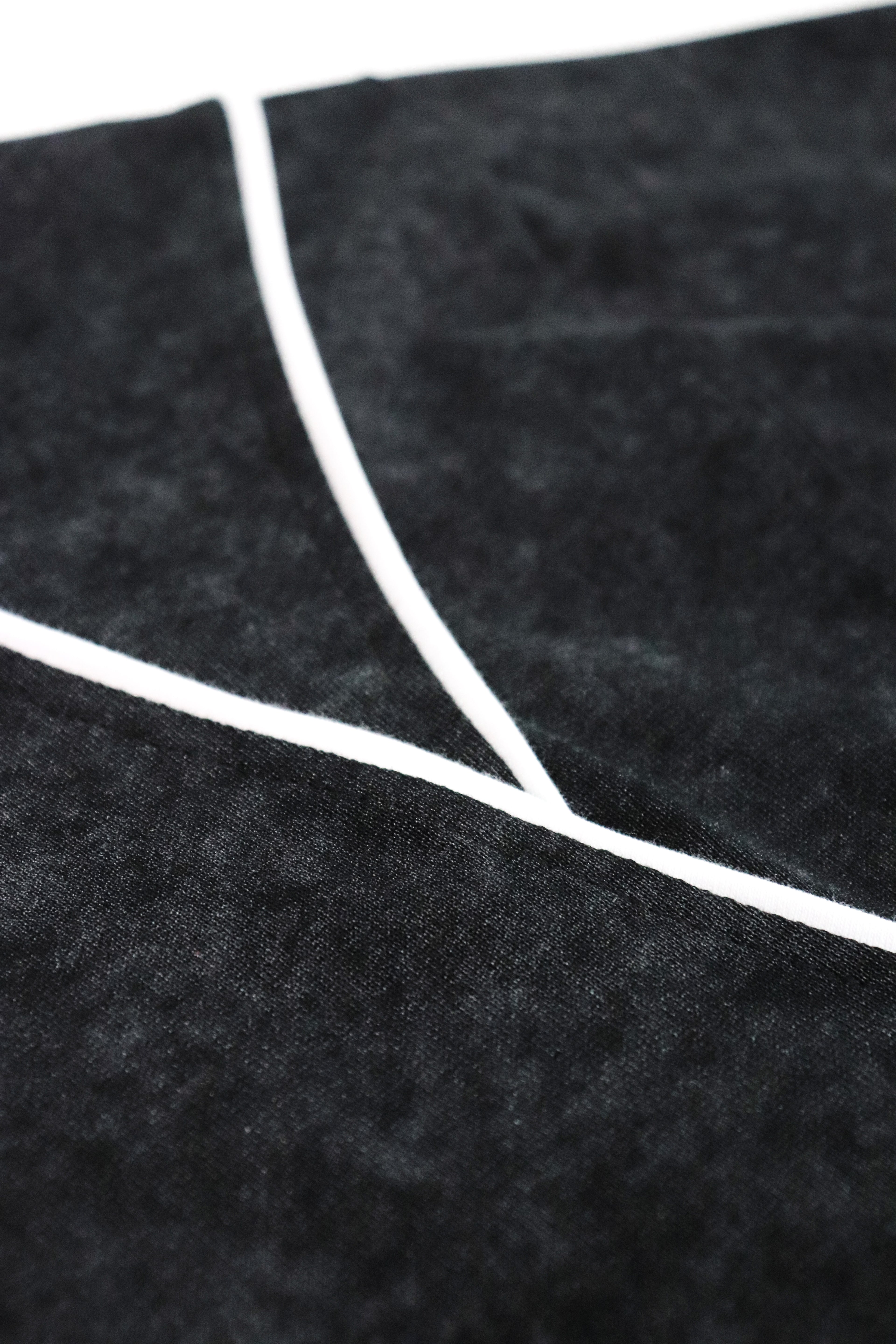 Stoned Snake Bone Washed Tee Black