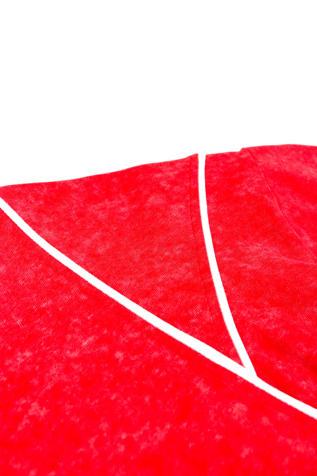 Stoned Snake Bone Washed Tee Red