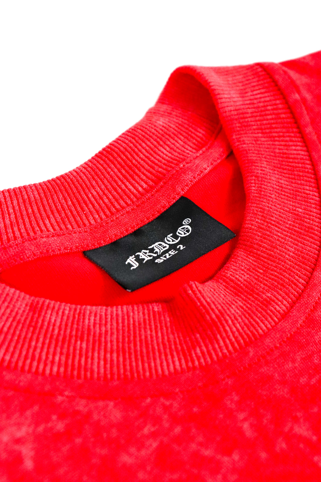 Stoned Snake Bone Washed Tee Red