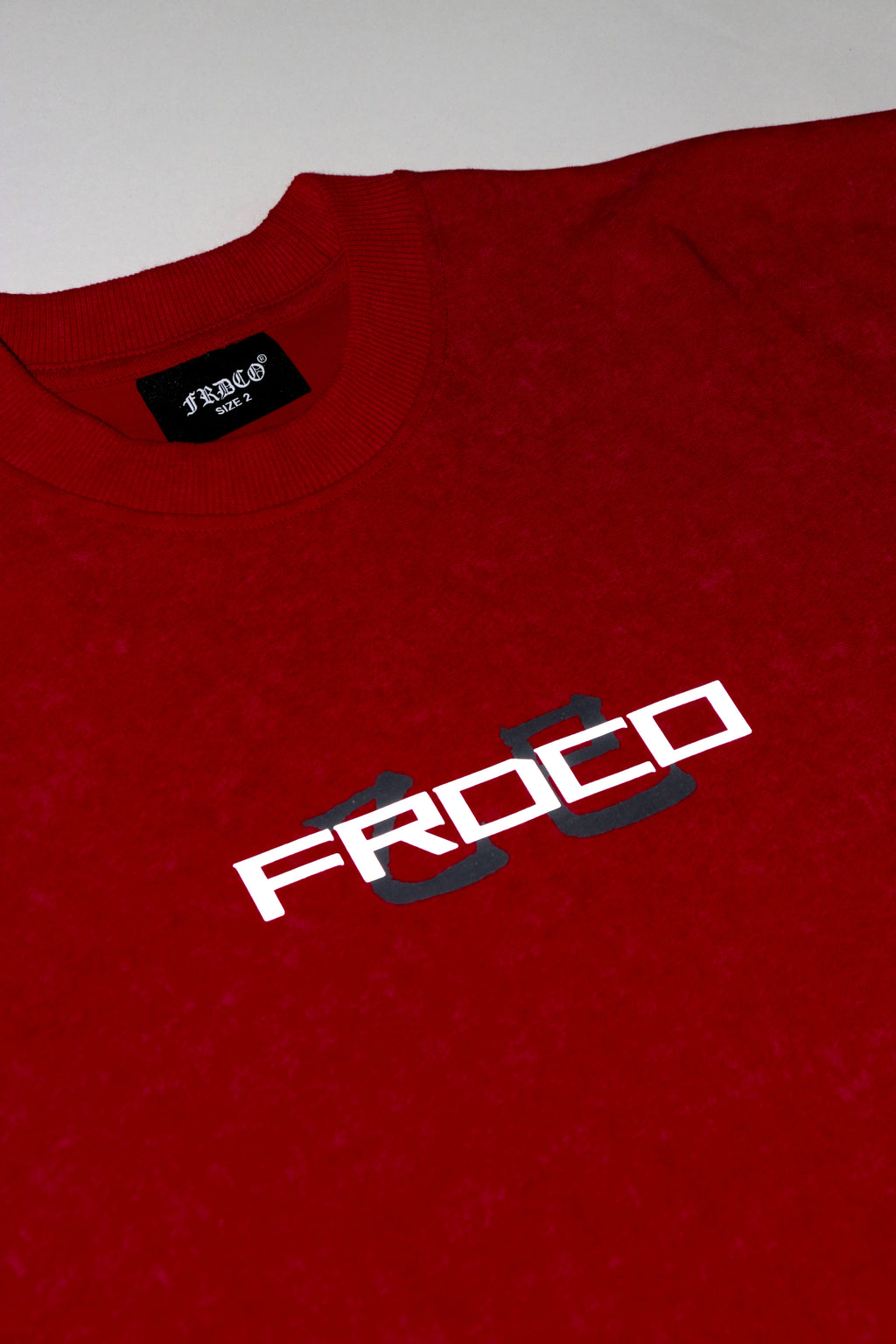 3M Reflective Snake Washed Tee Red