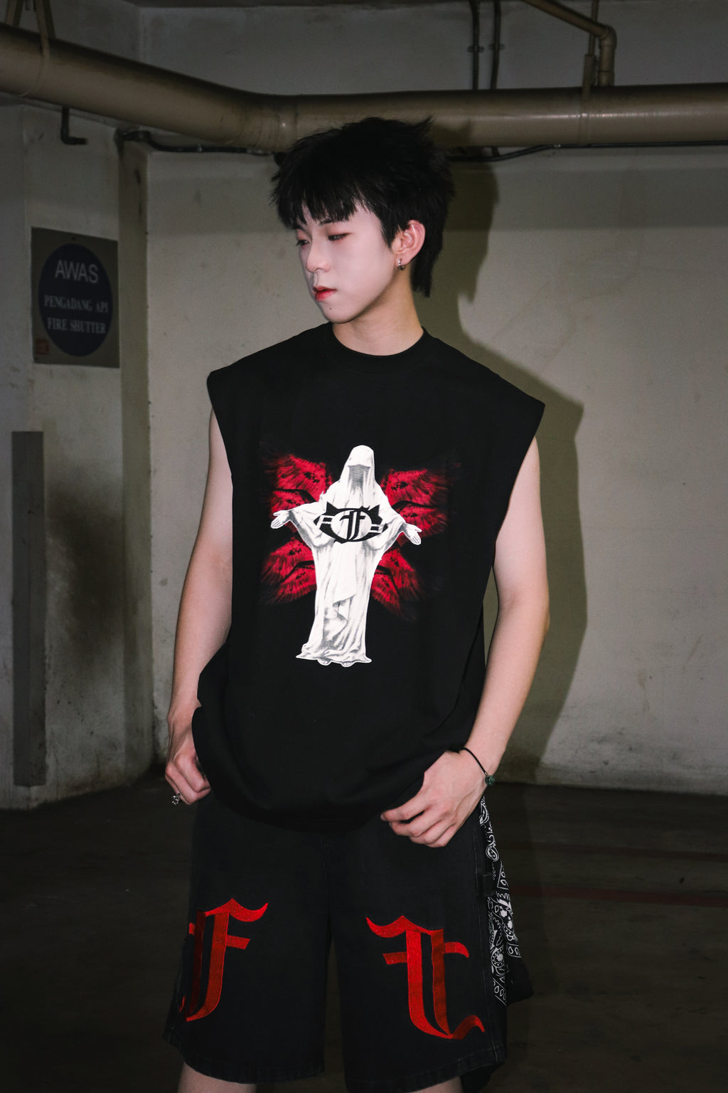 Ninjaz Jorts Black