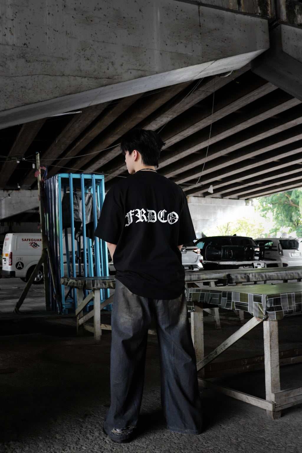 God No Tears Tee Black