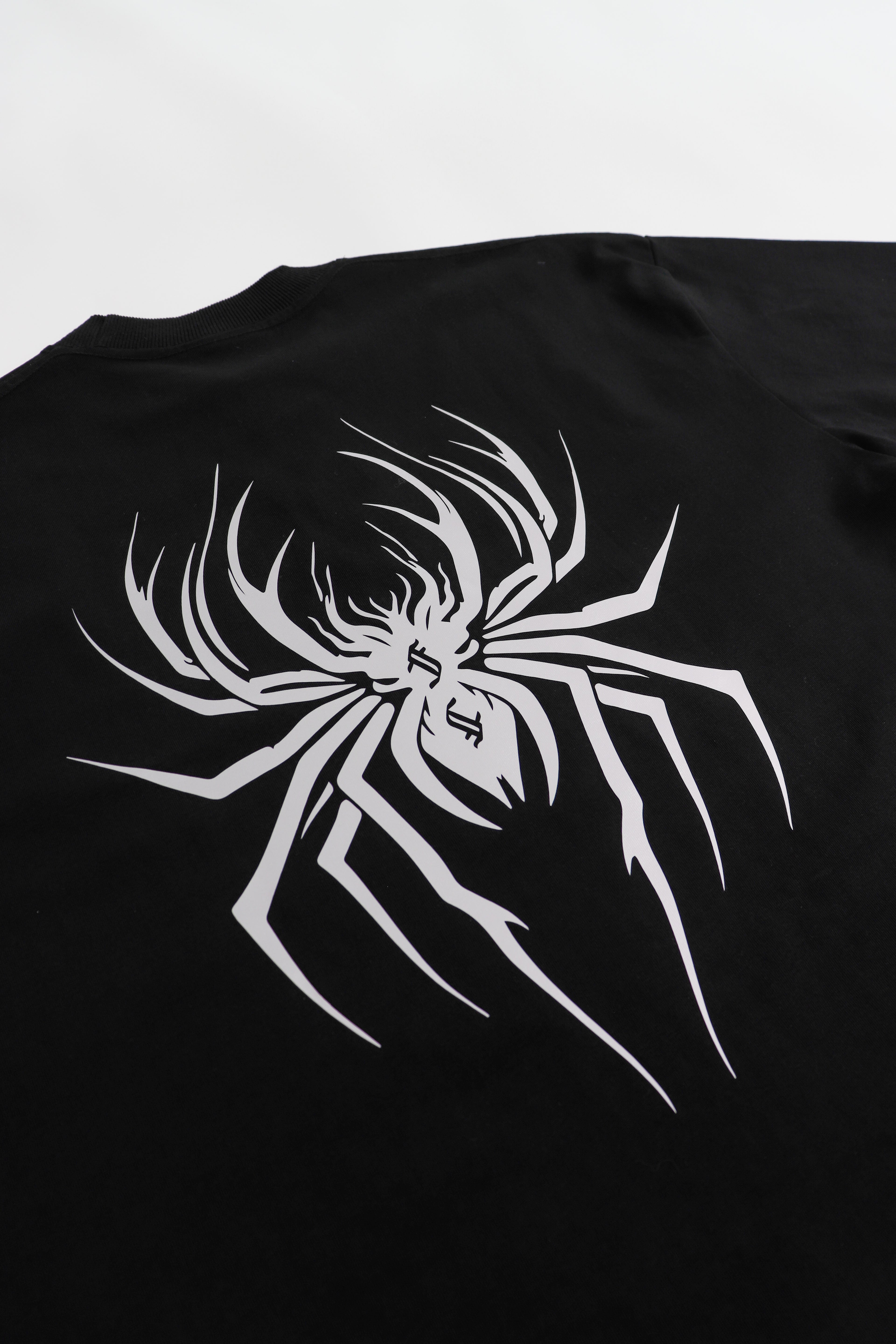 3M Reflective Spider Tee Black