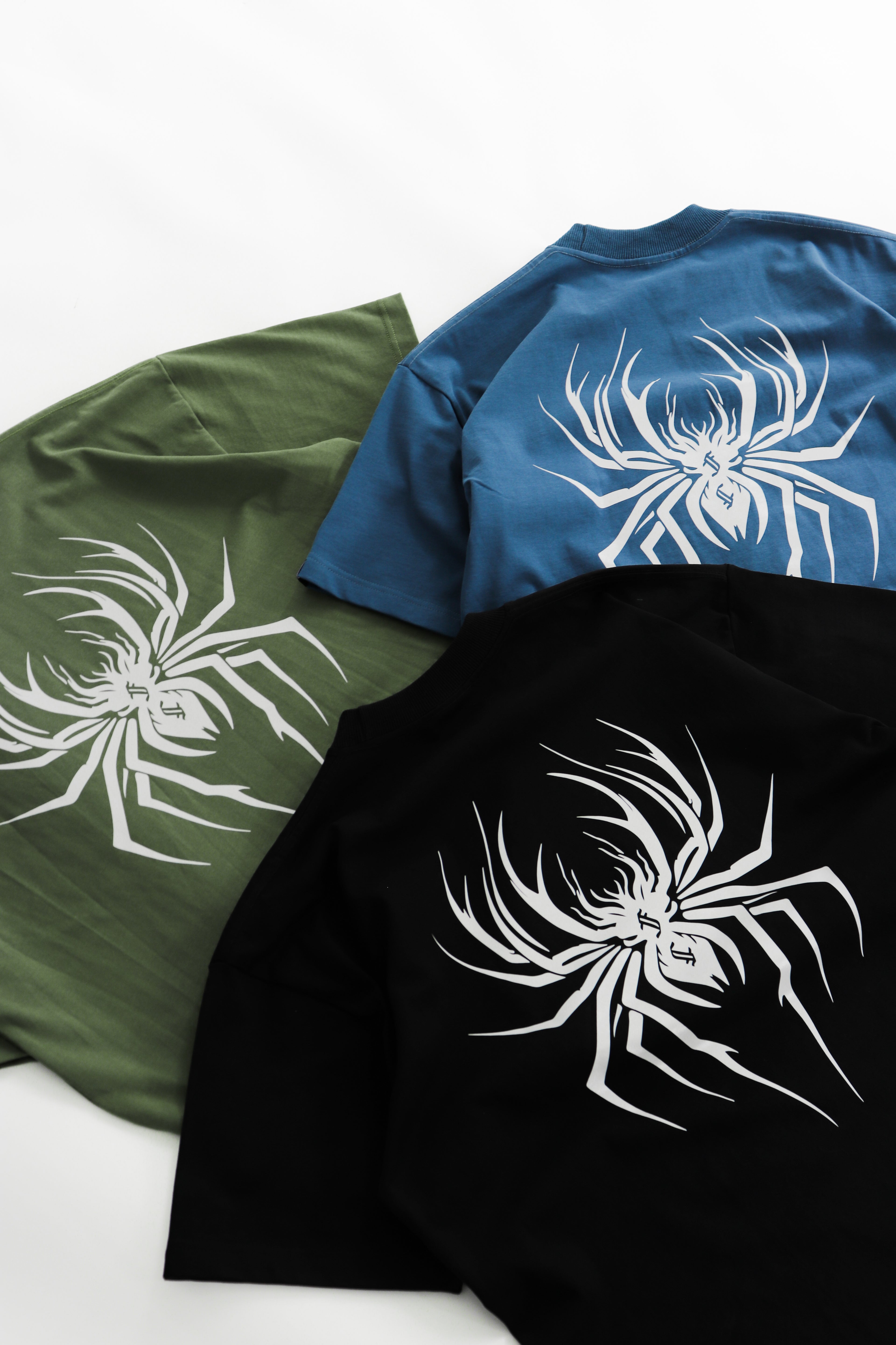 3M Reflective Spider Tee Black
