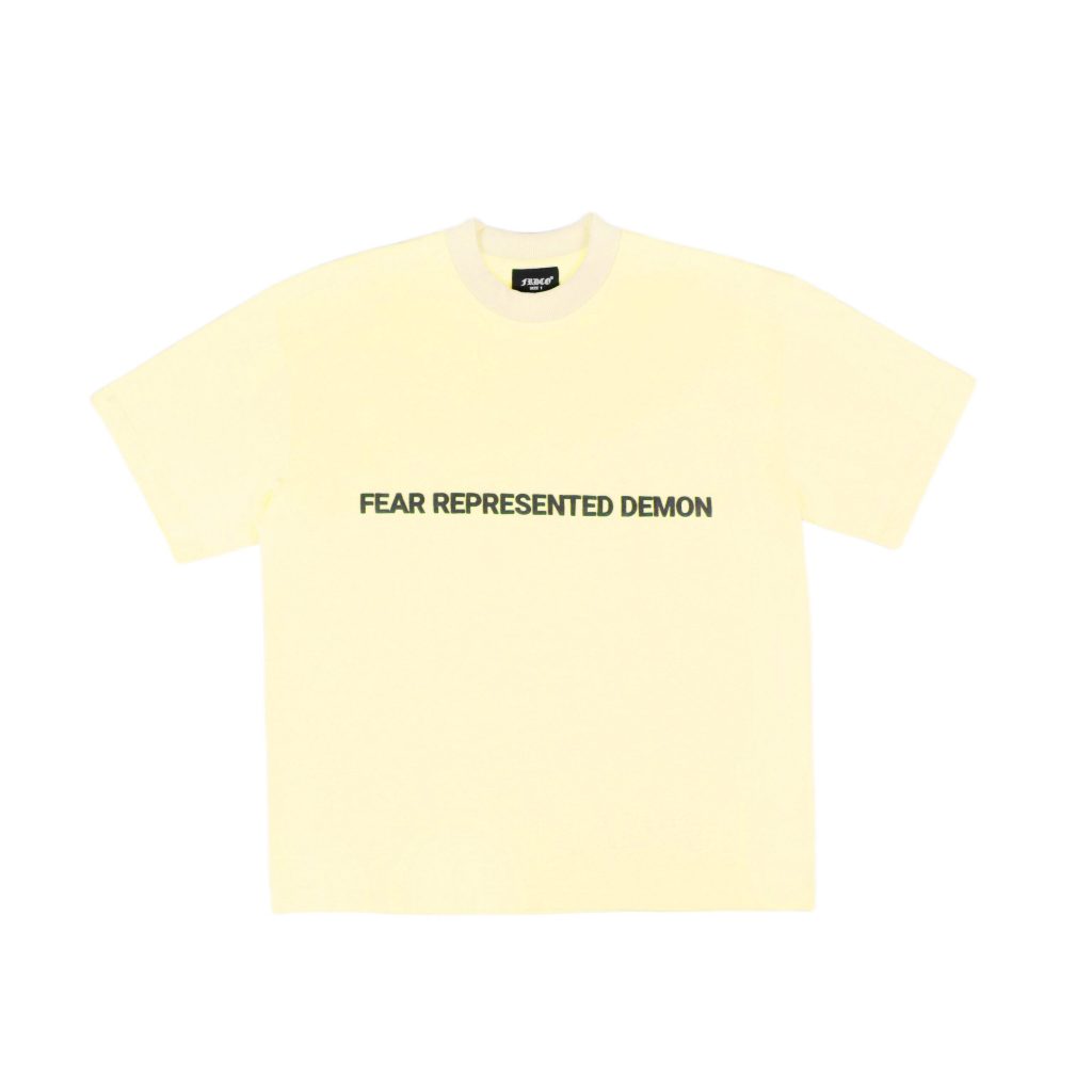 SS24 Embossed Logo Tee Yellow
