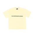 SS24 Embossed Logo Tee Yellow