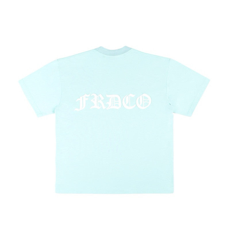 SS24 Embossed Logo Tee Tiffany