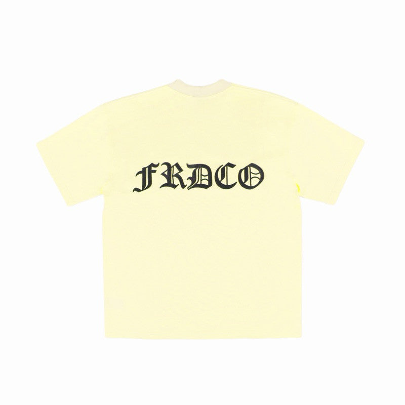 SS24 Embossed Logo Tee Yellow